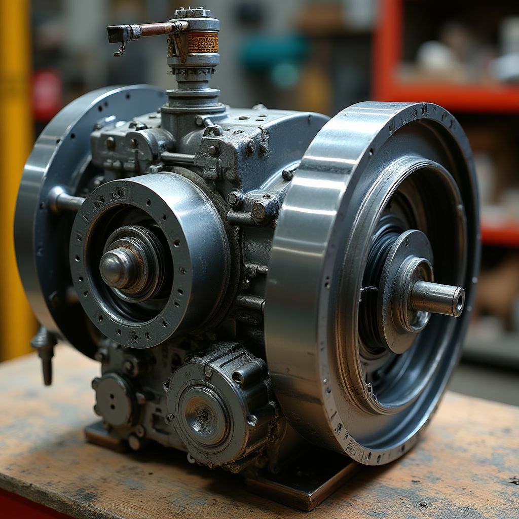Reparación compleja de motor importado